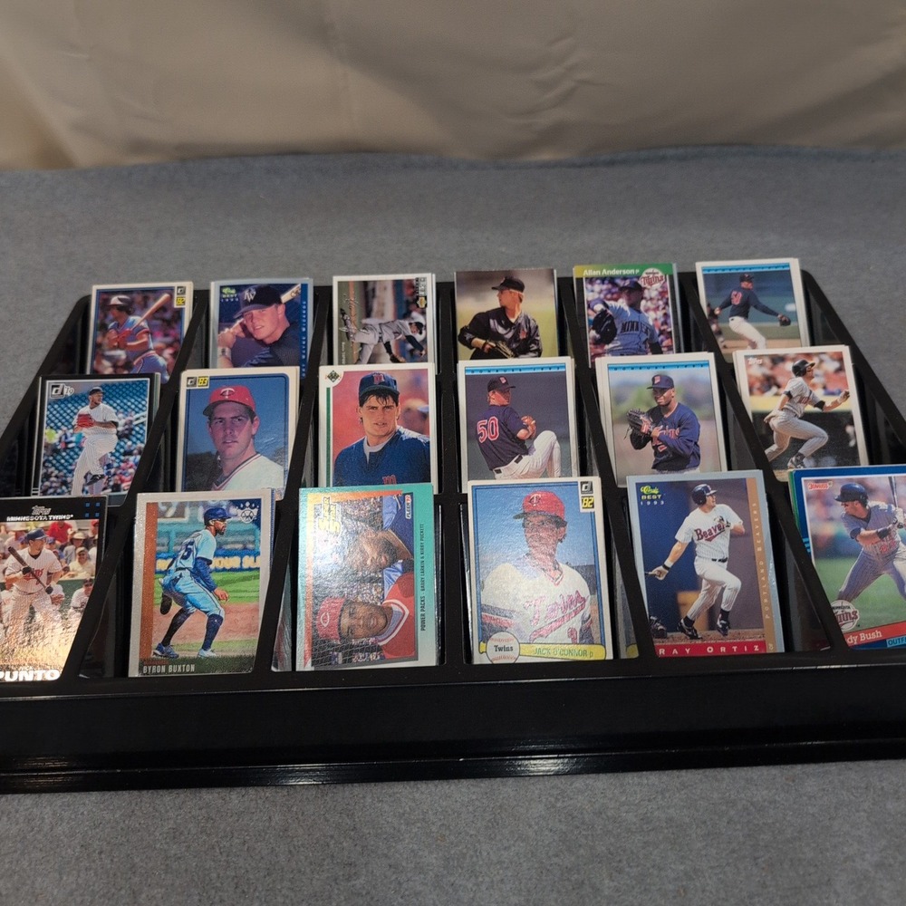 160 Minnesota Twins Baseball Trading Card Lot Topps Donruss Fleer Upper Deck MLB - Picture 1 of 2